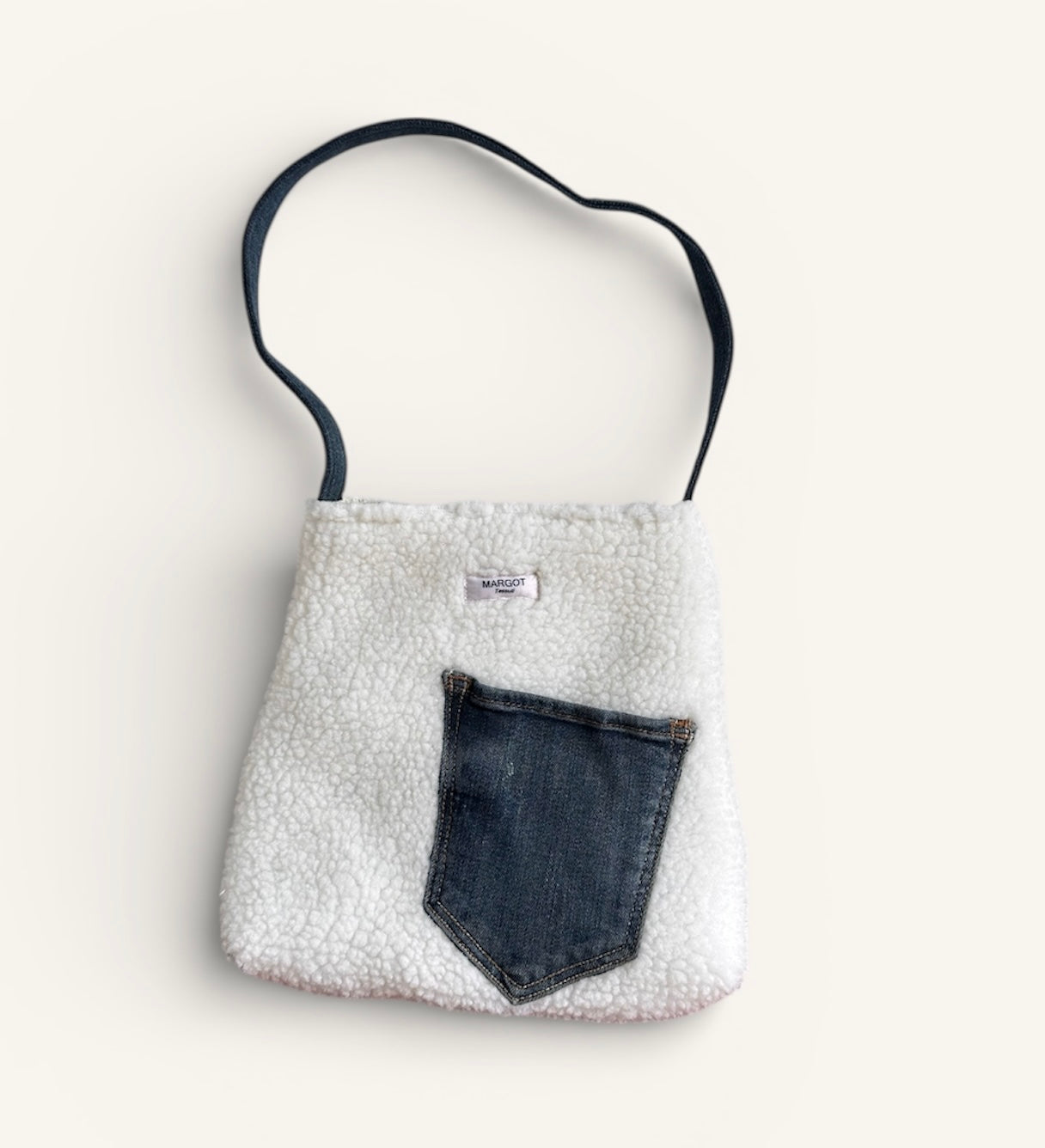 TRAPEZIO BORREGUITO BLANCO TEJANO