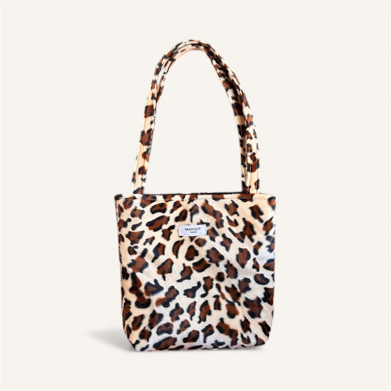MINI TOTE BAG LEOPARDO