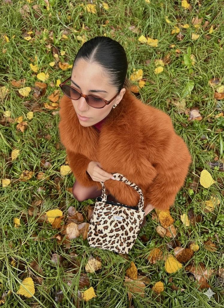 MINI TOTE BAG LEOPARDO