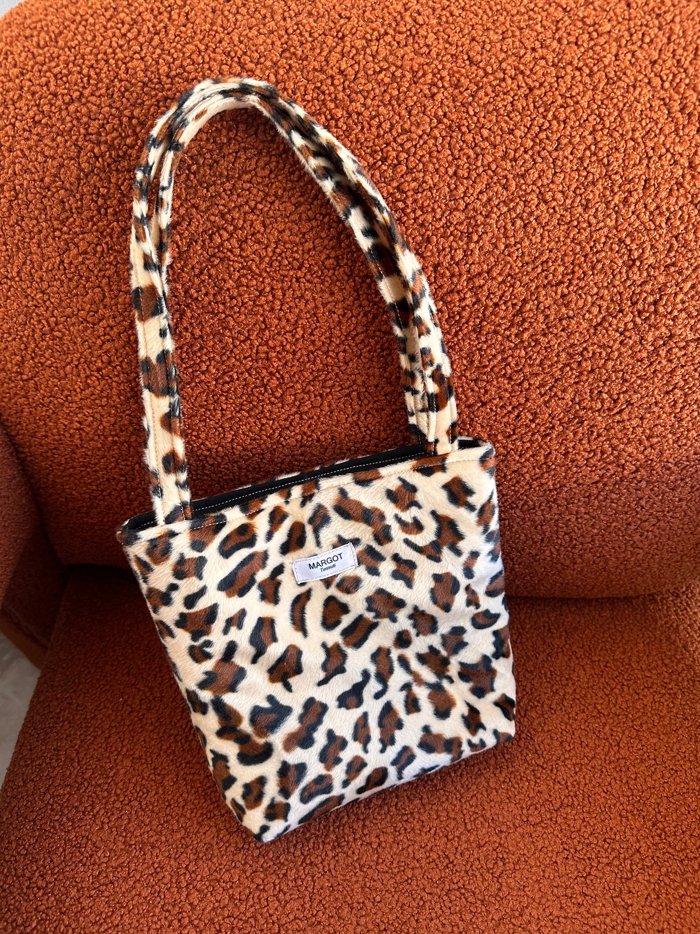MINI TOTE BAG LEOPARDO